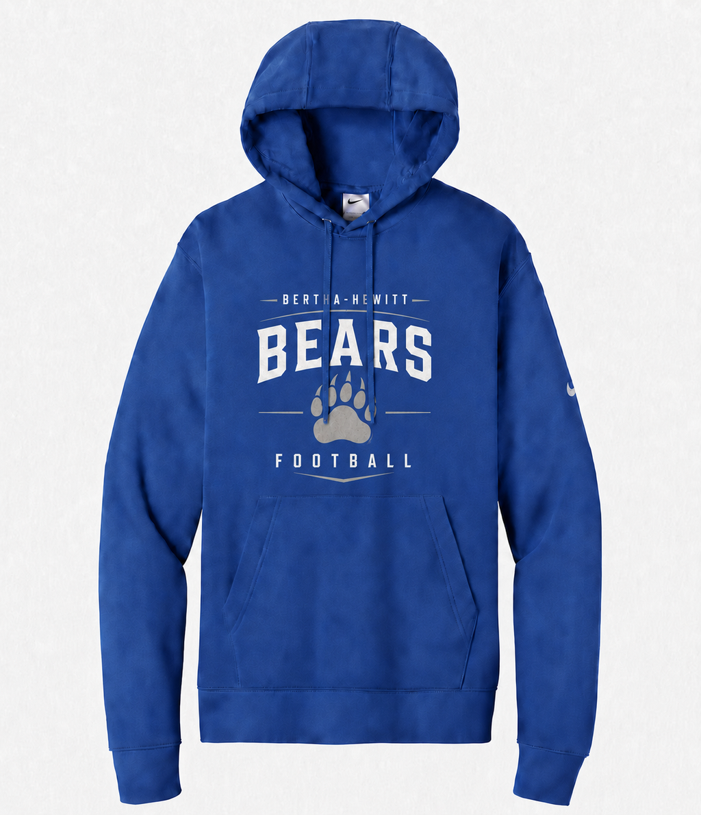 Paw Football Hoodie