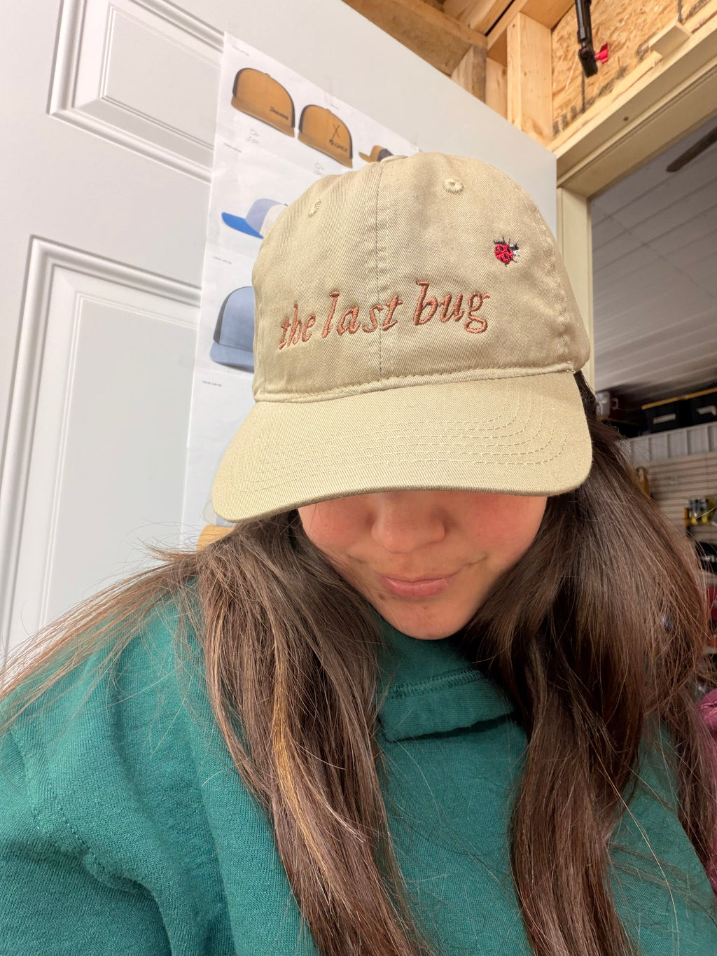 The Last Bug Embroidered Hat