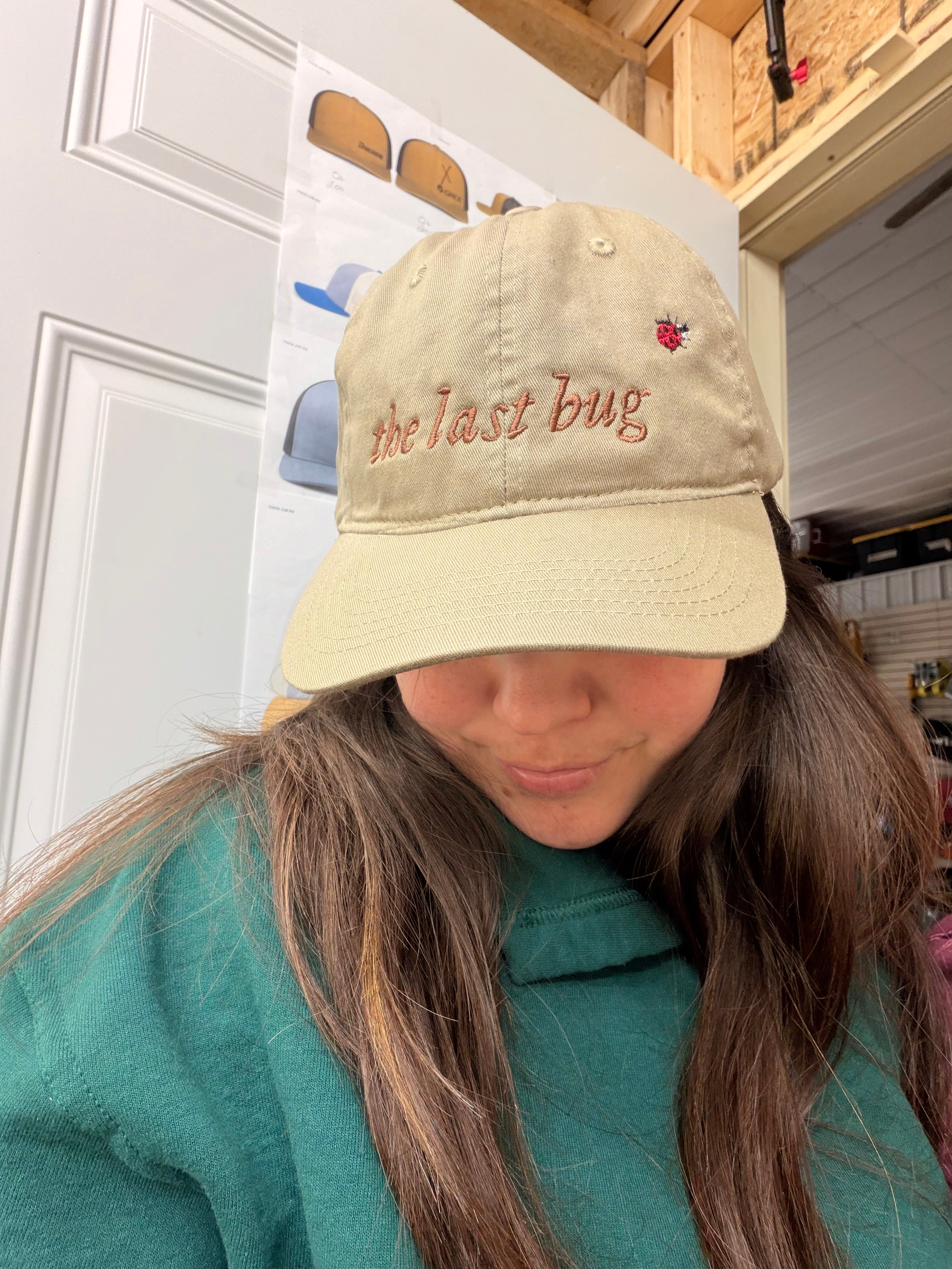 The Last Bug Embroidered Hat