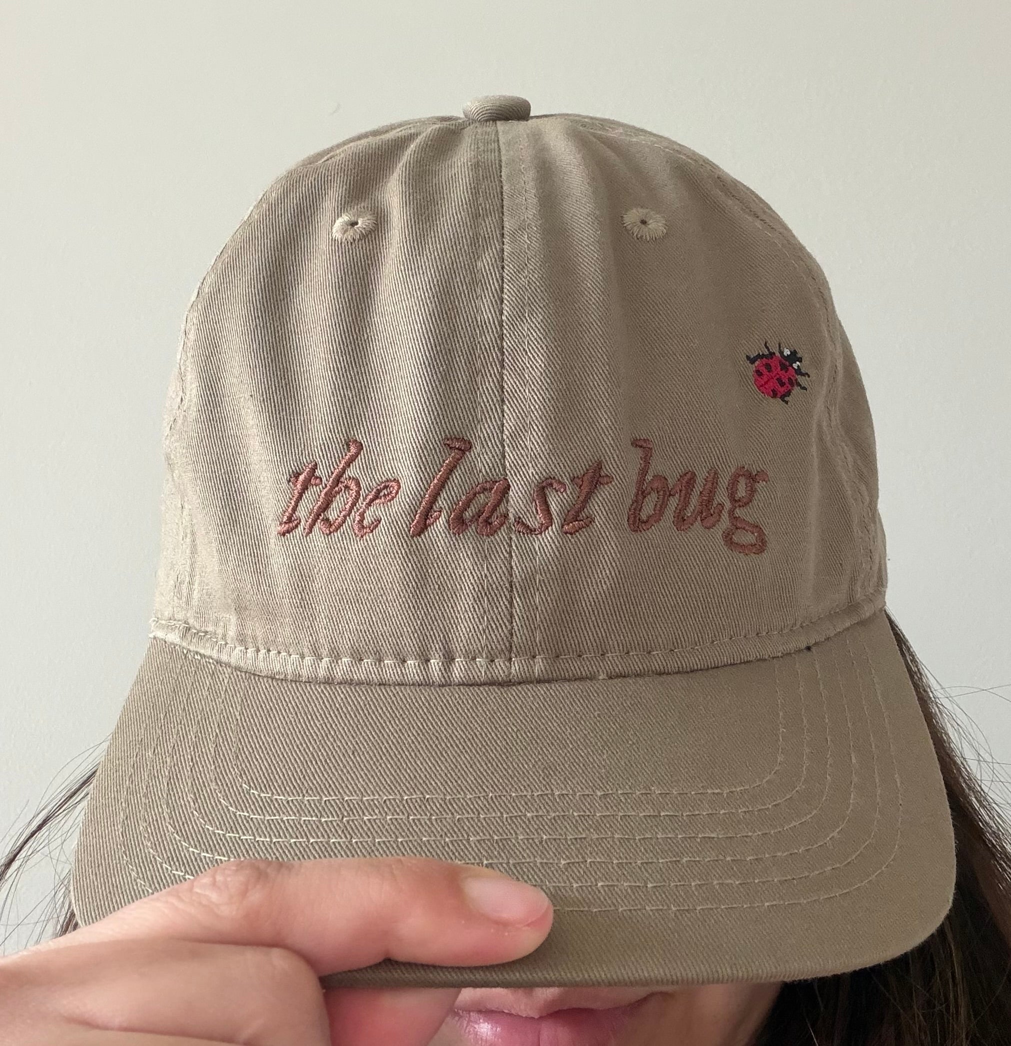 The Last Bug Embroidered Hat