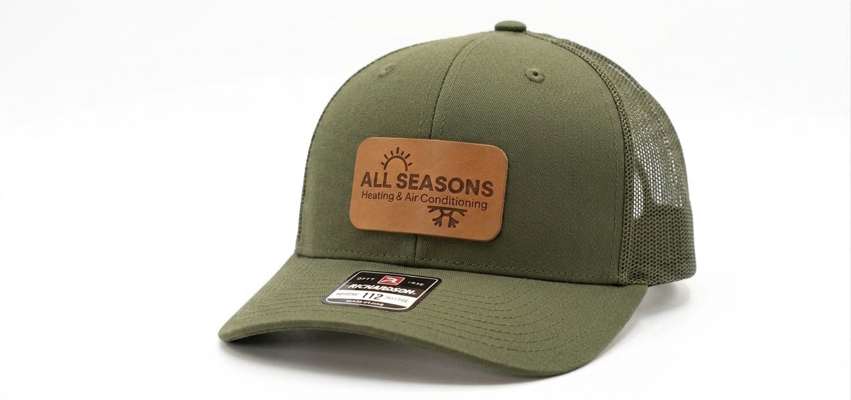 Leather Patch Richardson 112 Cap