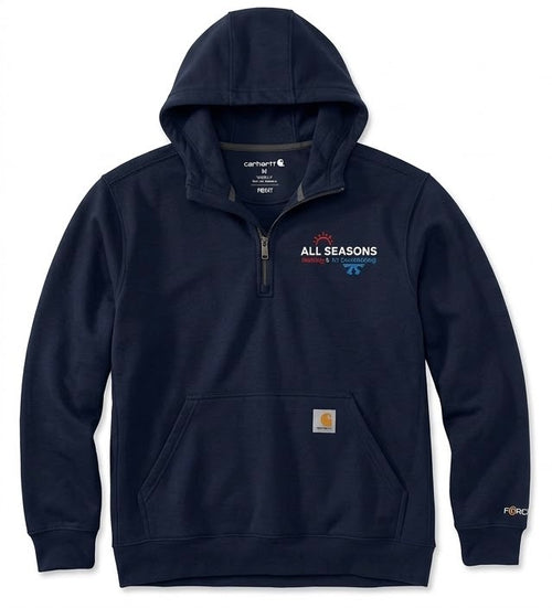 Carhartt Midweight 1/4 Zip Hooded Sweatshirt