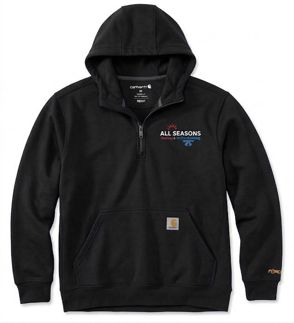 Carhartt Midweight 1/4 Zip Hooded Sweatshirt